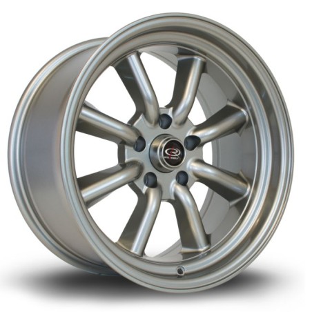 Llanta Rota RKR 17x8.5 5x114 Steelgrey