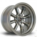 Llanta Rota RKR 17x9.5 5x114 Steelgrey
