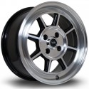Llanta Rota BM8 15x7 4x100 PFBlack