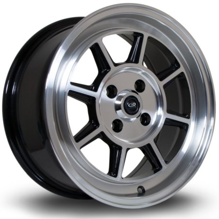 Llanta Rota BM8 15x7 4x100 PFBlack