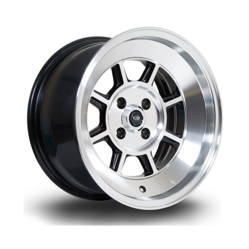 Llanta Rota BM8 15x8 4x100 PFBlack Llanta Rota BM8 15x8 4x100 PFBlack