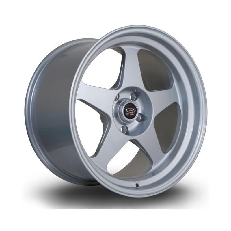Llanta Rota Slip 18x10.5 5x114 Silver Llanta Rota Slip 18x10.5 5x114 Silver