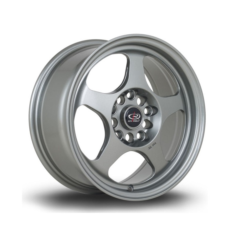 Llanta Rota Slip 15x7 5x114 Steelgrey Llanta Rota Slip 15x7 5x114 Steelgrey