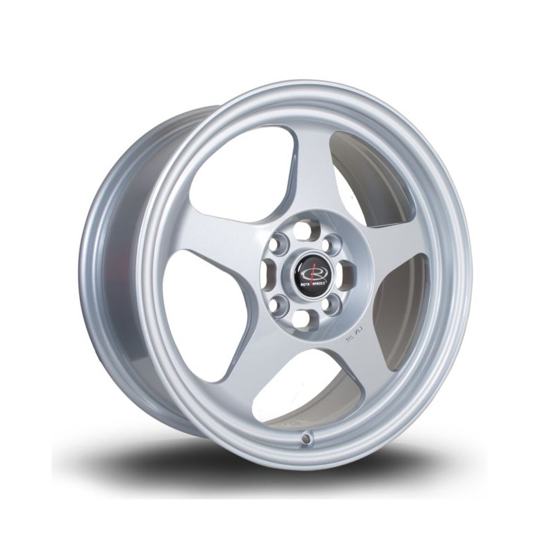 Llanta Rota Slip 16x7 4x100 Silver Llanta Rota Slip 16x7 4x100 Silver