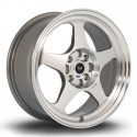 Llanta Rota Slip 16x7 4x100 RFSteelgrey