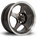 Llanta Rota Slip 16x7 4x100 RLGunmetal