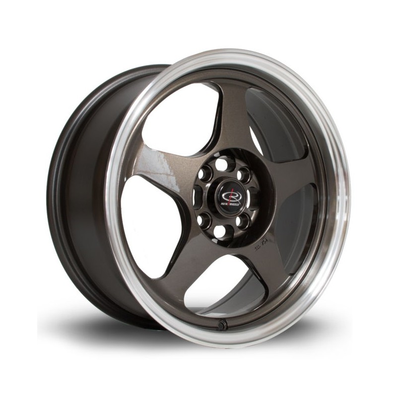 Llanta Rota Slip 16x7 4x100 RLGunmetal Llanta Rota Slip 16x7 4x100 RLGunmetal