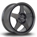 Llanta Rota Slip 17x7.5 4x108 Gunmetal