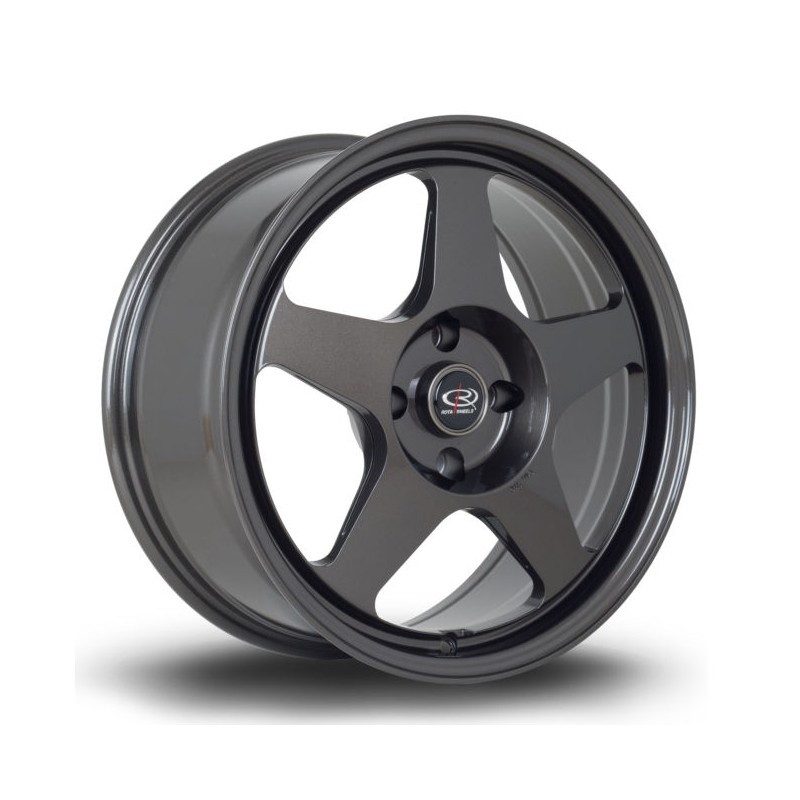 Llanta Rota Slip 17x7.5 4x108 Gunmetal Llanta Rota Slip 17x7.5 4x108 Gunmetal