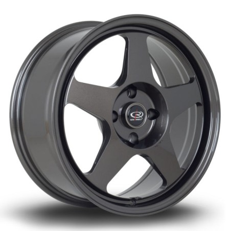 Llanta Rota Slip 17x7.5 4x108 Gunmetal