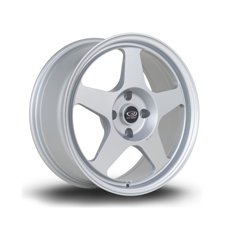 Llanta Rota Slip 17x7.5 4x108 Silver Llanta Rota Slip 17x7.5 4x108 Silver