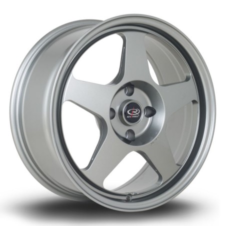 Llanta Rota Slip 17x7.5 4x108 Steelgrey