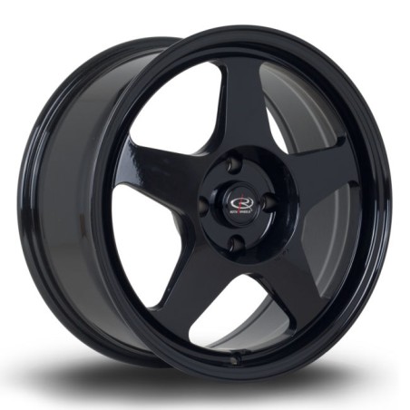 Llanta Rota Slip 17x7.5 4x108 Black