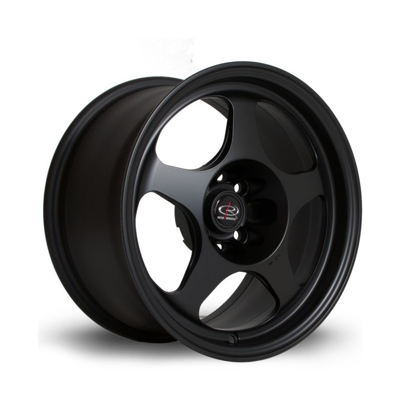 Llanta Rota Slip 15x8 4x100 FBlack Llanta Rota Slip 15x8 4x100 FBlack