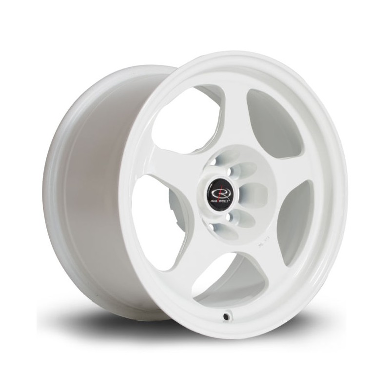 Llanta Rota Slip 15x8 4x100 White Llanta Rota Slip 15x8 4x100 White