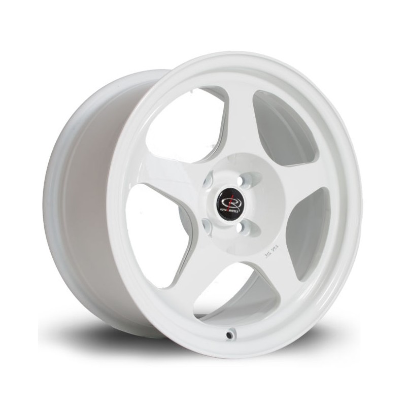 Llanta Rota Slip 16x8 4x100 White Llanta Rota Slip 16x8 4x100 White