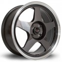 Llanta Rota Slip 17x8 5x114 RLGunmetal