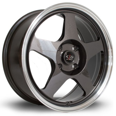 Llanta Rota Slip 17x8 5x114 RLGunmetal