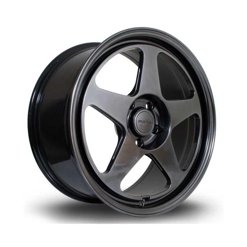 Llanta Rota Slip 18x8.5 5x108 HBlack Llanta Rota Slip 18x8.5 5x108 HBlack