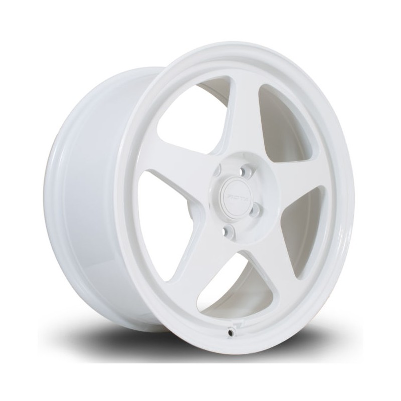 Llanta Rota Slip 18x8.5 5x100 White