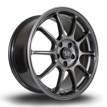 Llanta Rota SS10 17x7.5 4x100 Gunmetal
