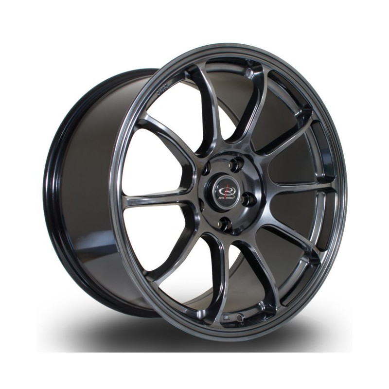 Llanta Rota SS10 18x9.5 5x114 HBlack