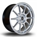 Llanta Rota Strike 17x7.5 4x108 HSilver