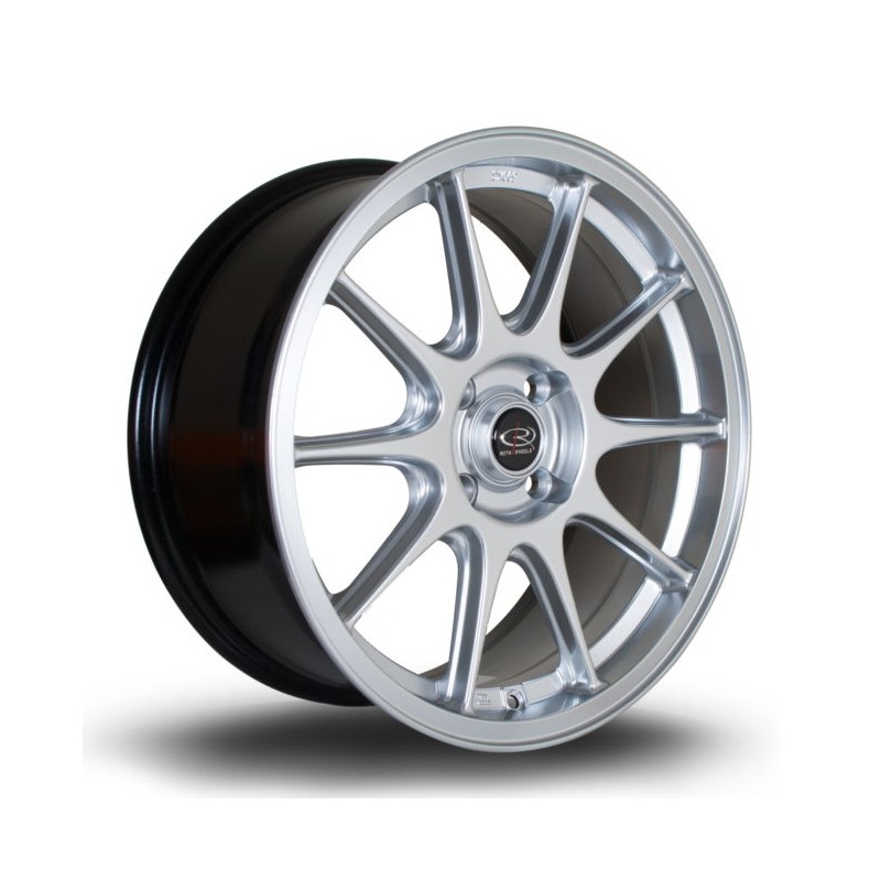 Llanta Rota Strike 17x7.5 4x108 HSilver