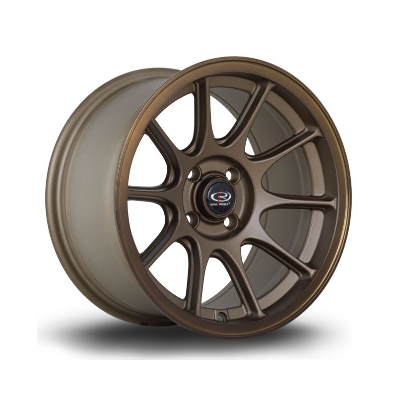 Llanta Rota Strike 15x8 4x100 SPBronze Llanta Rota Strike 15x8 4x100 SPBronze