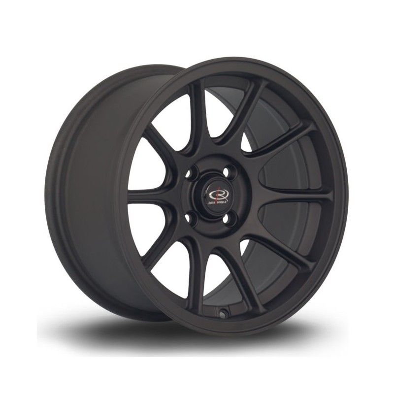 Llanta Rota Strike 15x8 4x100 FBlack2 Llanta Rota Strike 15x8 4x100 FBlack2