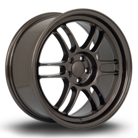 Llanta Rota TFS3 18x8.5 5x100 Gunmetal