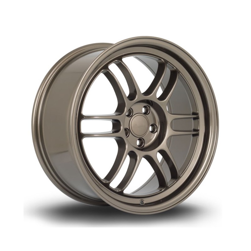 Llanta Rota TFS3 18x8.5 5x100 Bronze Llanta Rota TFS3 18x8.5 5x100 Bronze