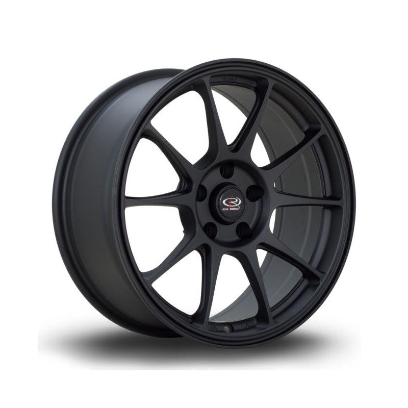 Llanta Rota Titan 17x7.5 4x108 FBlack2 Llanta Rota Titan 17x7.5 4x108 FBlack2