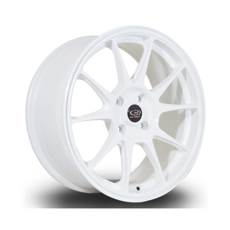Llanta Rota Titan 17x7.5 4x108 White Llanta Rota Titan 17x7.5 4x108 White
