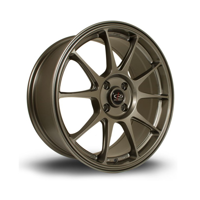 Llanta Rota Titan 17x7.5 4x100 Bronze Llanta Rota Titan 17x7.5 4x100 Bronze