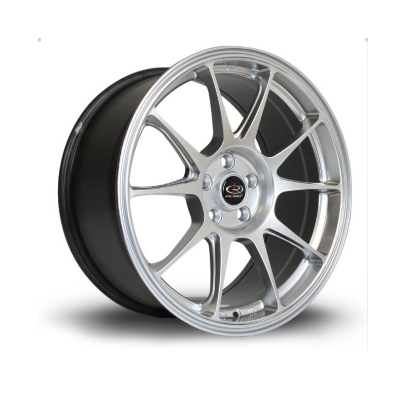 Llanta Rota Titan 17x8 5x100 HSilver Llanta Rota Titan 17x8 5x100 HSilver