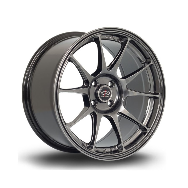Llanta Rota Titan 17x9 4x100 HBlack Llanta Rota Titan 17x9 4x100 HBlack