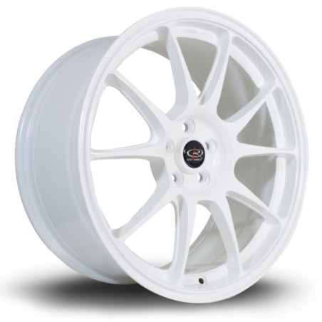 Llanta Rota Titan 18x8.5 5x100 White