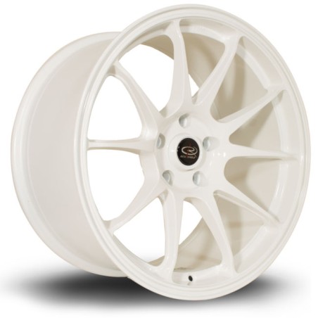 Llanta Rota Titan 18x9.5 5x100 White
