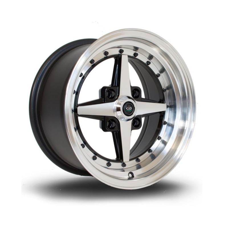 Llanta Rota Zero 15x8 4x100 PFBlack Llanta Rota Zero 15x8 4x100 PFBlack
