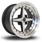 Llanta Rota Zero 15x8 4x100 PFBlack Llanta Rota Zero 15x8 4x100 PFBlack