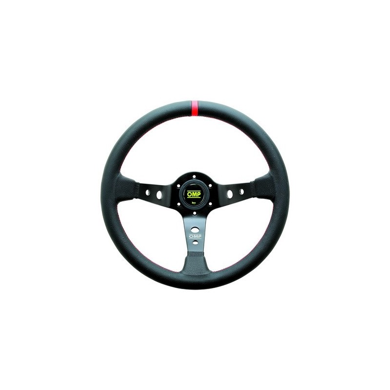 RACING VOLANTE OMPS CORSICA NEGRO/RED DIAM.350