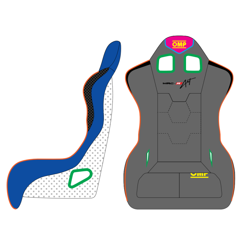 WRC ART SEAT FIA 8855-1999