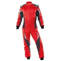 TRAJE CARRERAS TECNICA EVO my21 ROJO/NEGRO TALLA 44 FIA 8856-2018