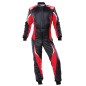 TRAJE CARRERAS TECNICA EVO my21 NEGRO/ROJO TALLA 52 FIA 8856-2018