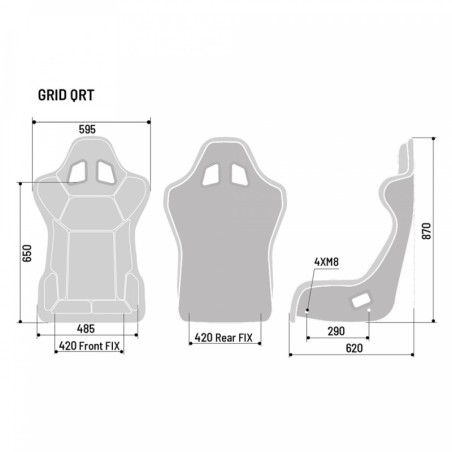Sparco GRID II QRT Seat