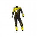 TRAJE CARRERAS ONE ART SUIT MY2020 NEGRO/AMARILLO TALLA 62 FIA 8856-2018