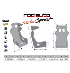 Baquet Momo Daytona Patrocinado
