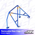 Arco Trasero BMW (E30) 3-Series 4 Puertas Sedan RWD REMOVABLE Arco Trasero V1