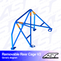 Arco Trasero FORD Fiesta (Mk3) (GFJ) 3-doors Hatchback REMOVABLE Arco Trasero V2
